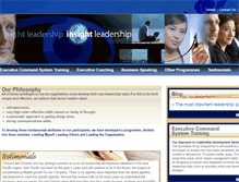 Tablet Screenshot of insightlead.com